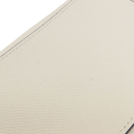 COACH Handbag F73172 leather white Flower 2WAY Women Used Authentic