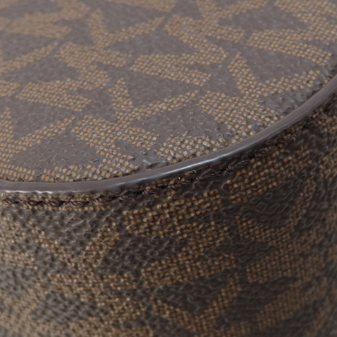 MICHAEL KORS Shoulder Bag PVC Brown MK signature Women Used Authentic