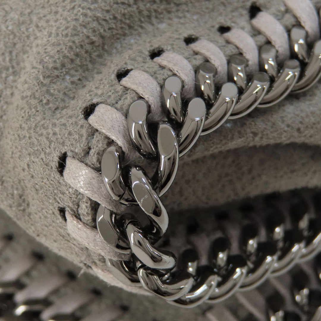 Stella McCartney Shoulder Bag polyester gray Falabella Women Used Authentic