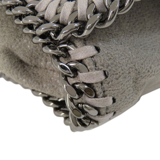 Stella McCartney Shoulder Bag polyester gray Falabella Women Used Authentic