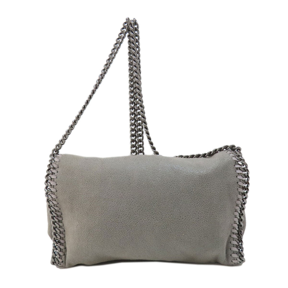 Stella McCartney Shoulder Bag polyester gray Falabella Women Used Authentic
