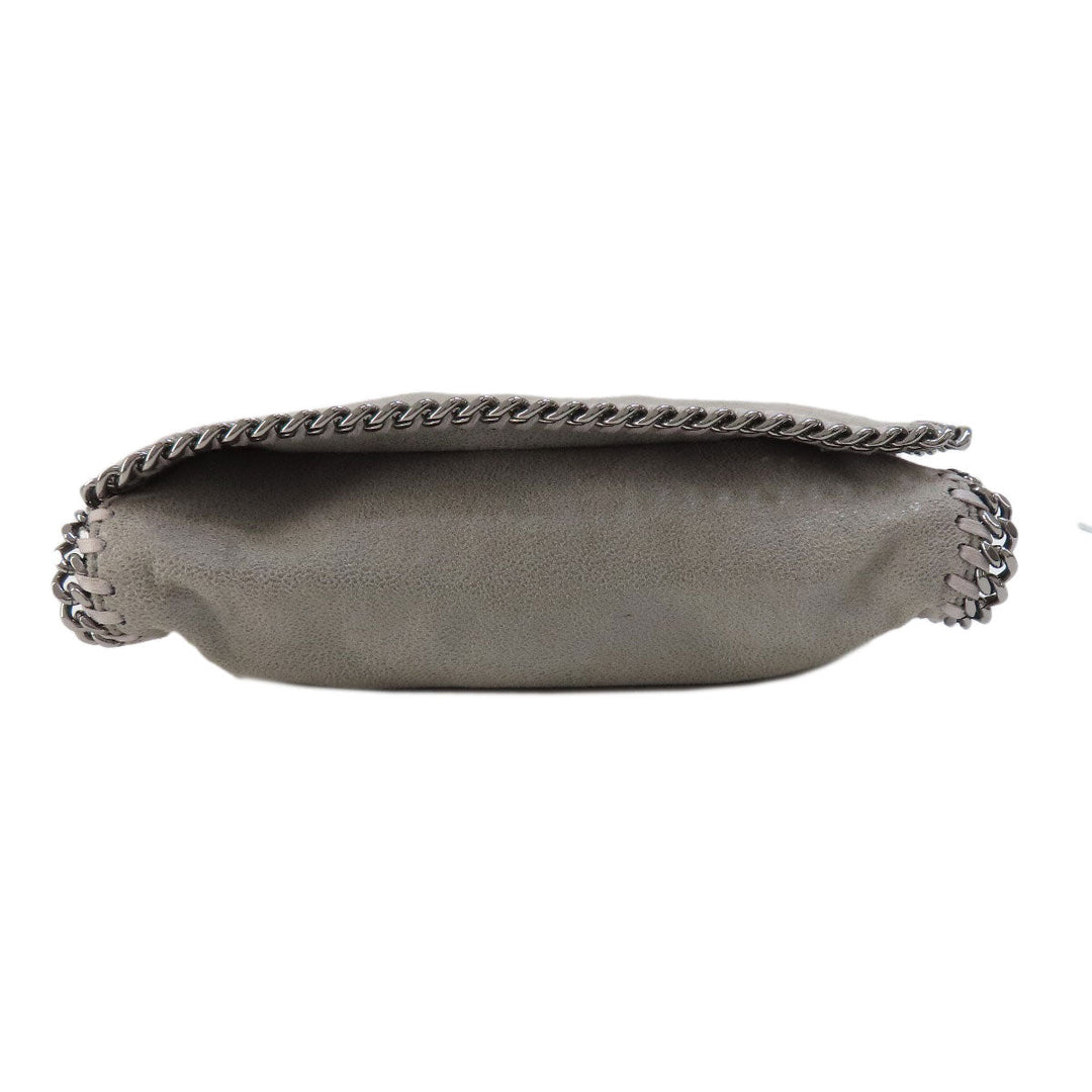 Stella McCartney Shoulder Bag polyester gray Falabella Women Used Authentic