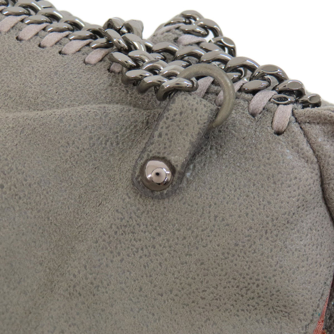Stella McCartney Shoulder Bag polyester gray Falabella Women Used Authentic