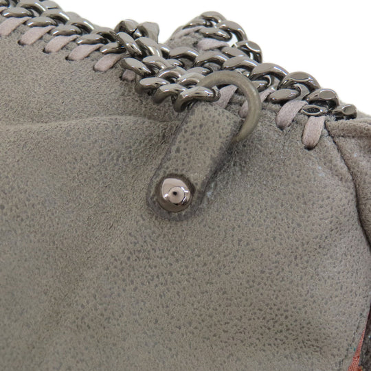 Stella McCartney Shoulder Bag polyester gray Falabella Women Used Authentic
