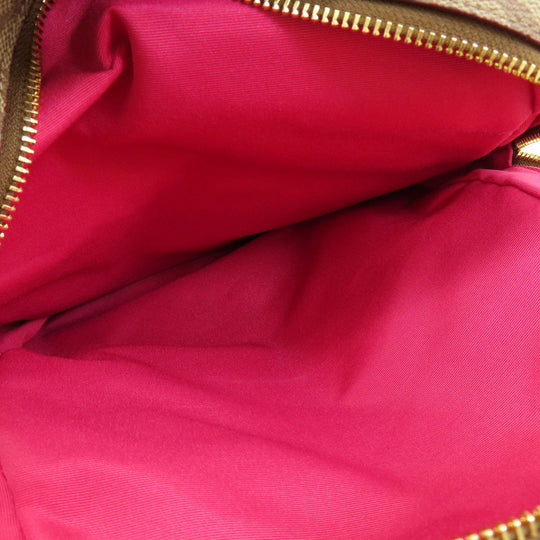 COACH Backpack C8522 PVC pink Coat Backpack Women Used Authentic