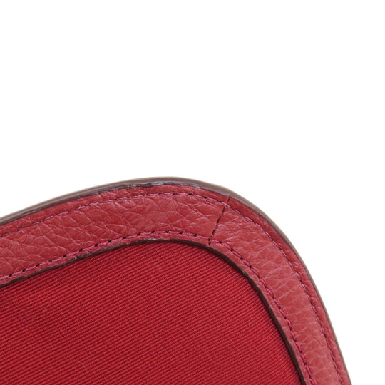 COACH Shoulder Bag C5776 leather pink logo Women Used Authentic