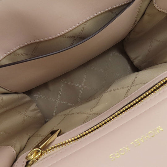 MICHAEL KORS Handbag PVC white Carmen 2WAY Women Used Authentic