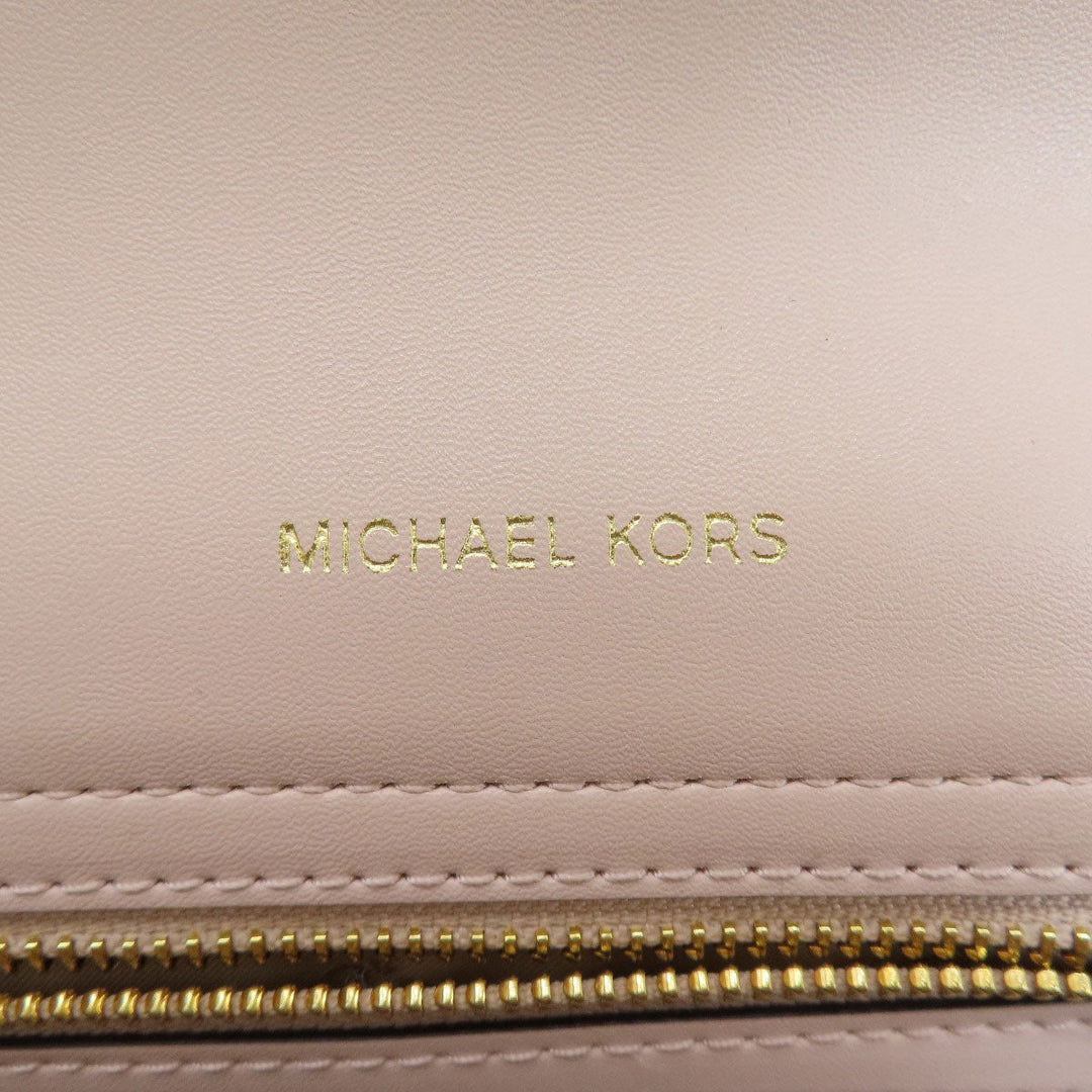 MICHAEL KORS Handbag PVC white Carmen 2WAY Women Used Authentic