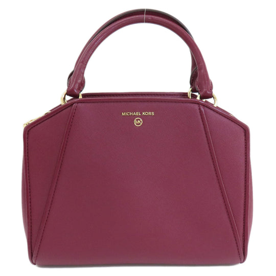 MICHAEL KORS Handbag PVC Red Creo Women Used Authentic
