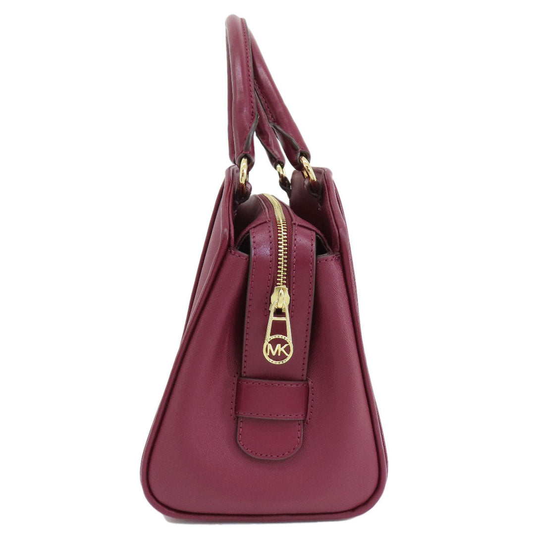 MICHAEL KORS Handbag PVC Red Creo Women Used Authentic
