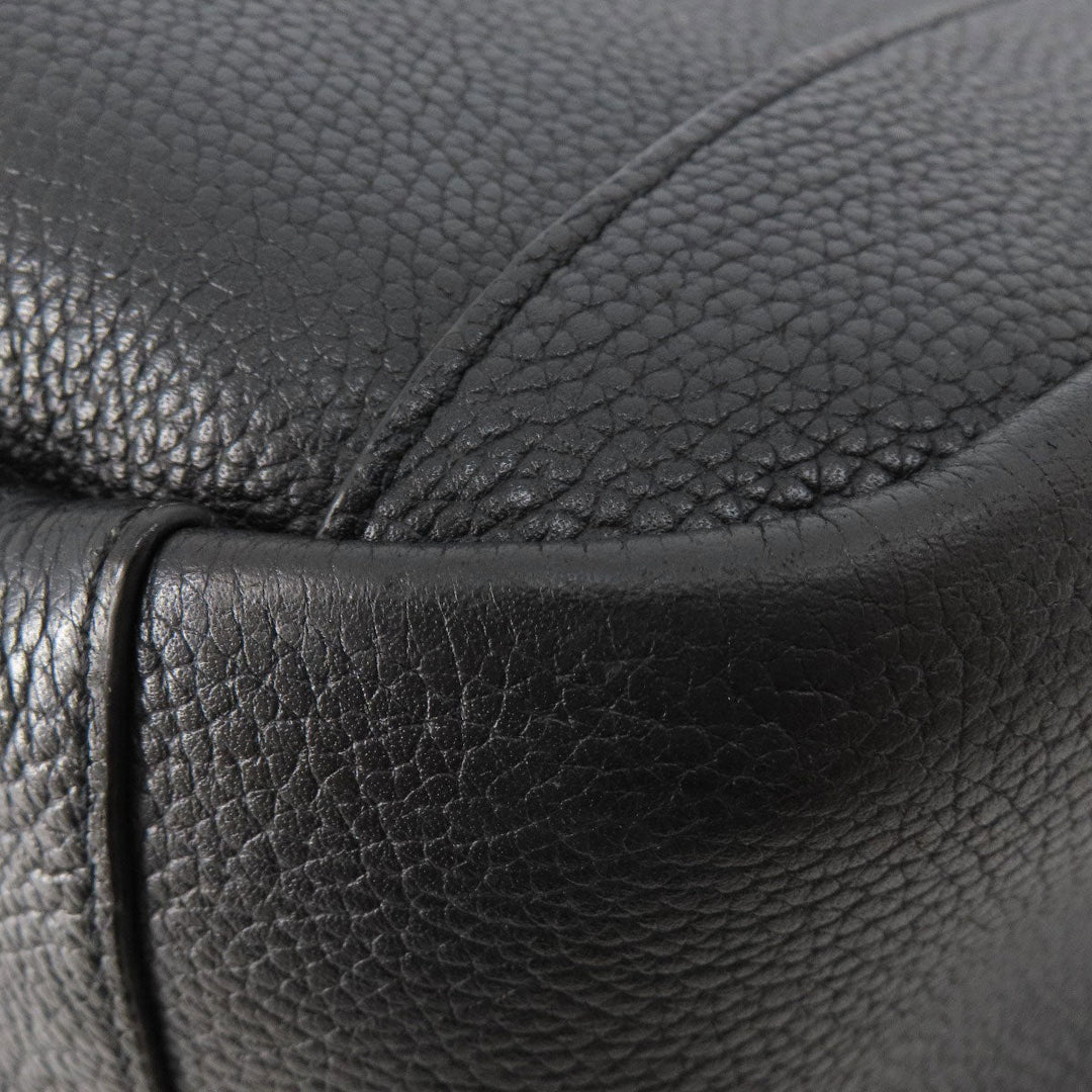 COACH Tote Bag C8353 leather black Alana Women Used Authentic