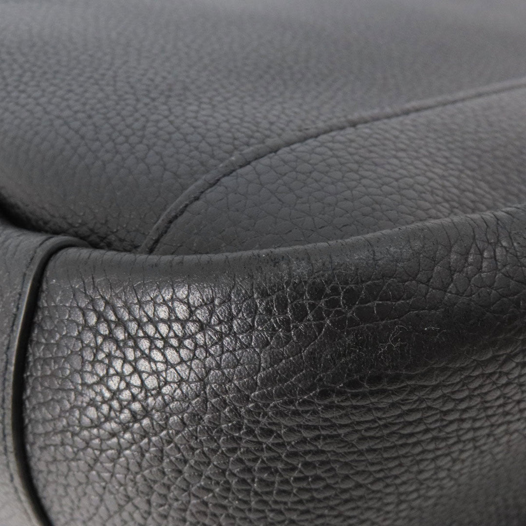 COACH Tote Bag C8353 leather black Alana Women Used Authentic