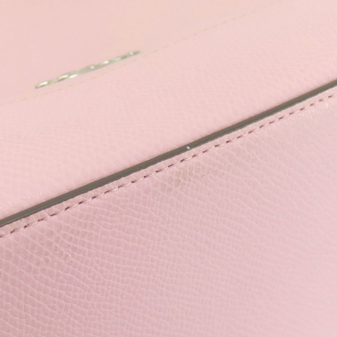 COACH Handbag F37218 leather pink logo