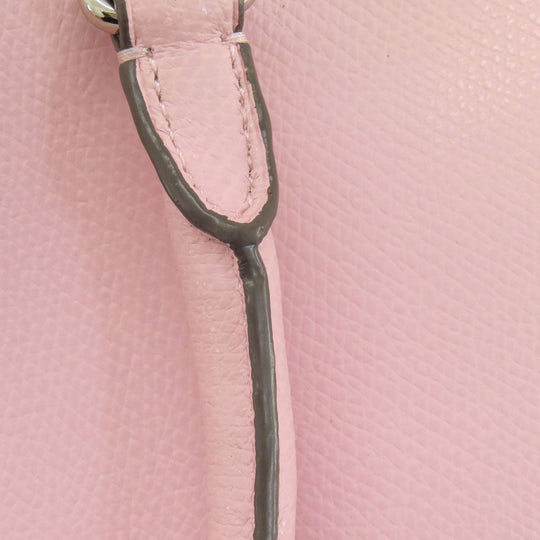 COACH Handbag F37218 leather pink logo