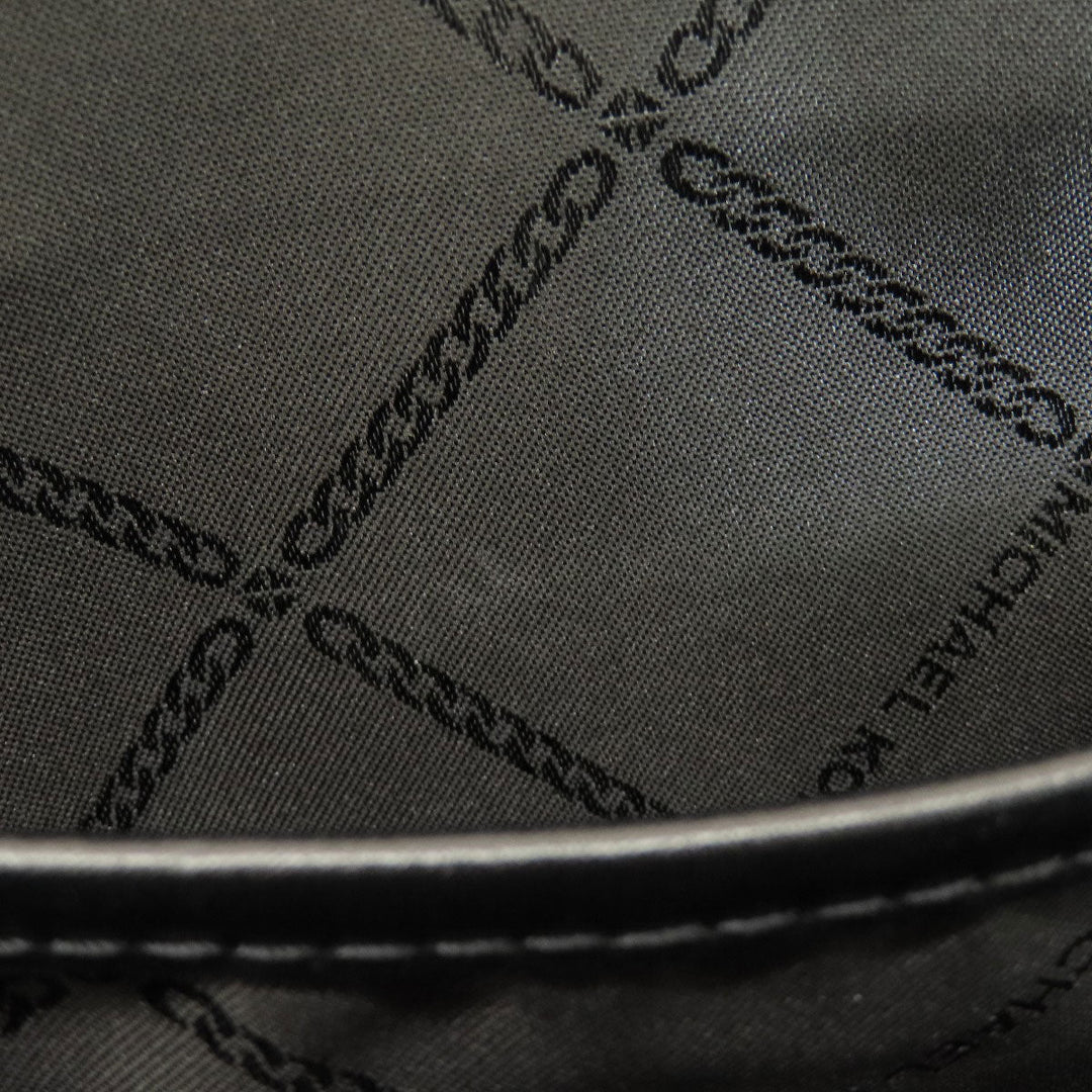 MICHAEL KORS Handbag leather black 2WAY Women Used Authentic