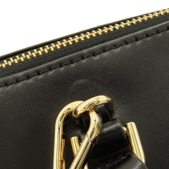 MICHAEL KORS Handbag leather black 2WAY Women Used Authentic