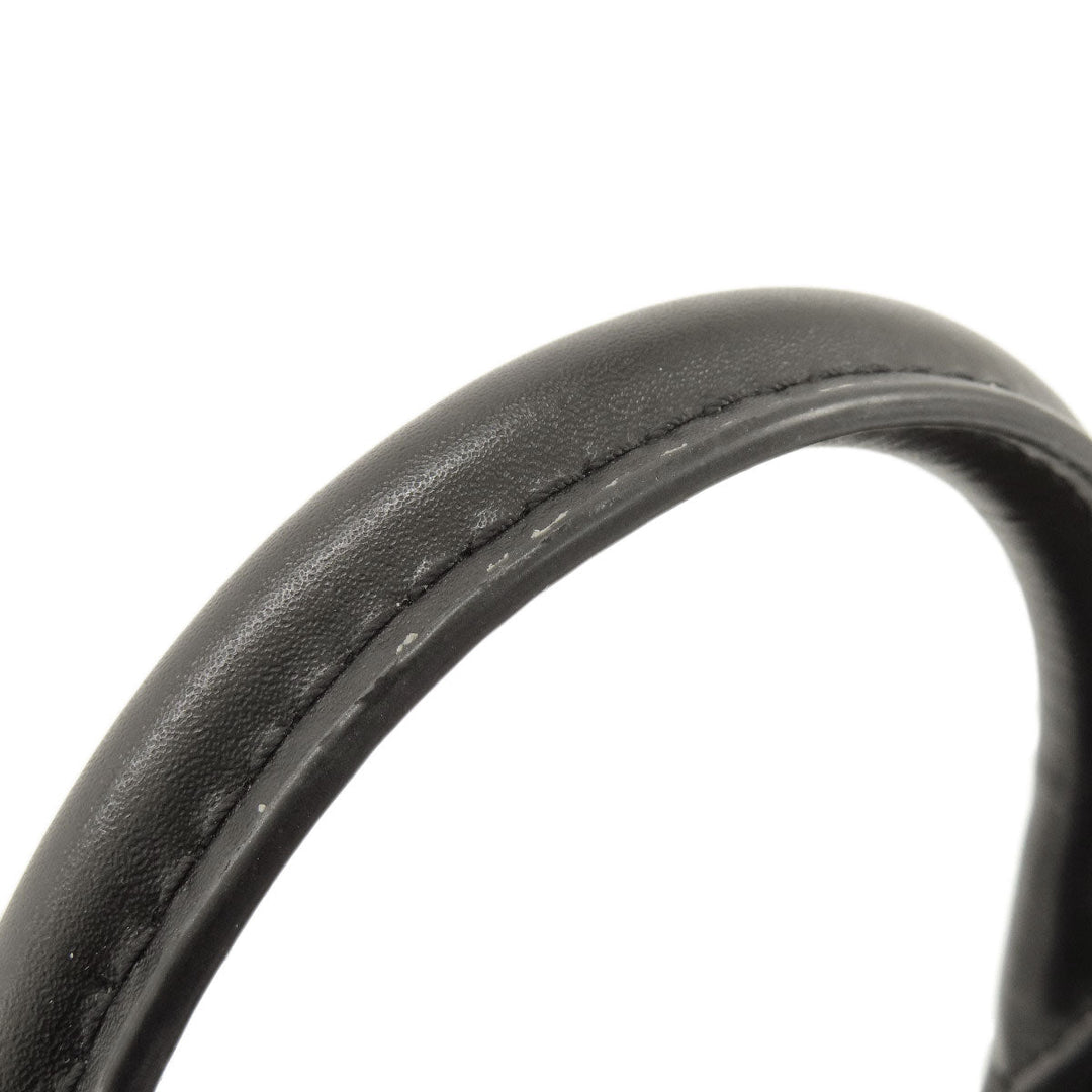 MICHAEL KORS Handbag leather black 2WAY Women Used Authentic