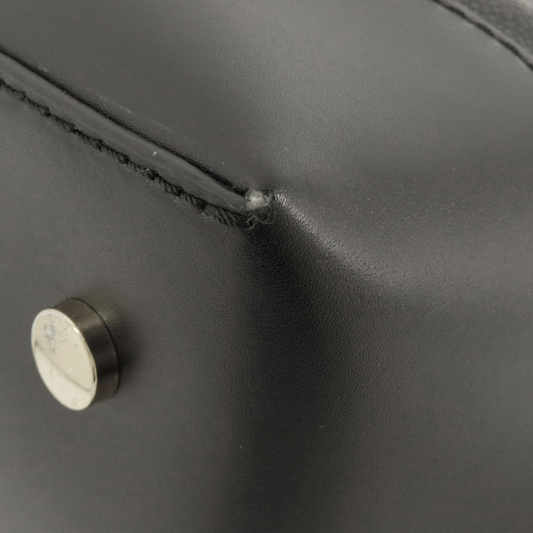 MICHAEL KORS Handbag leather black 2WAY Women Used Authentic