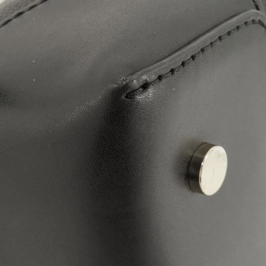 MICHAEL KORS Handbag leather black 2WAY Women Used Authentic