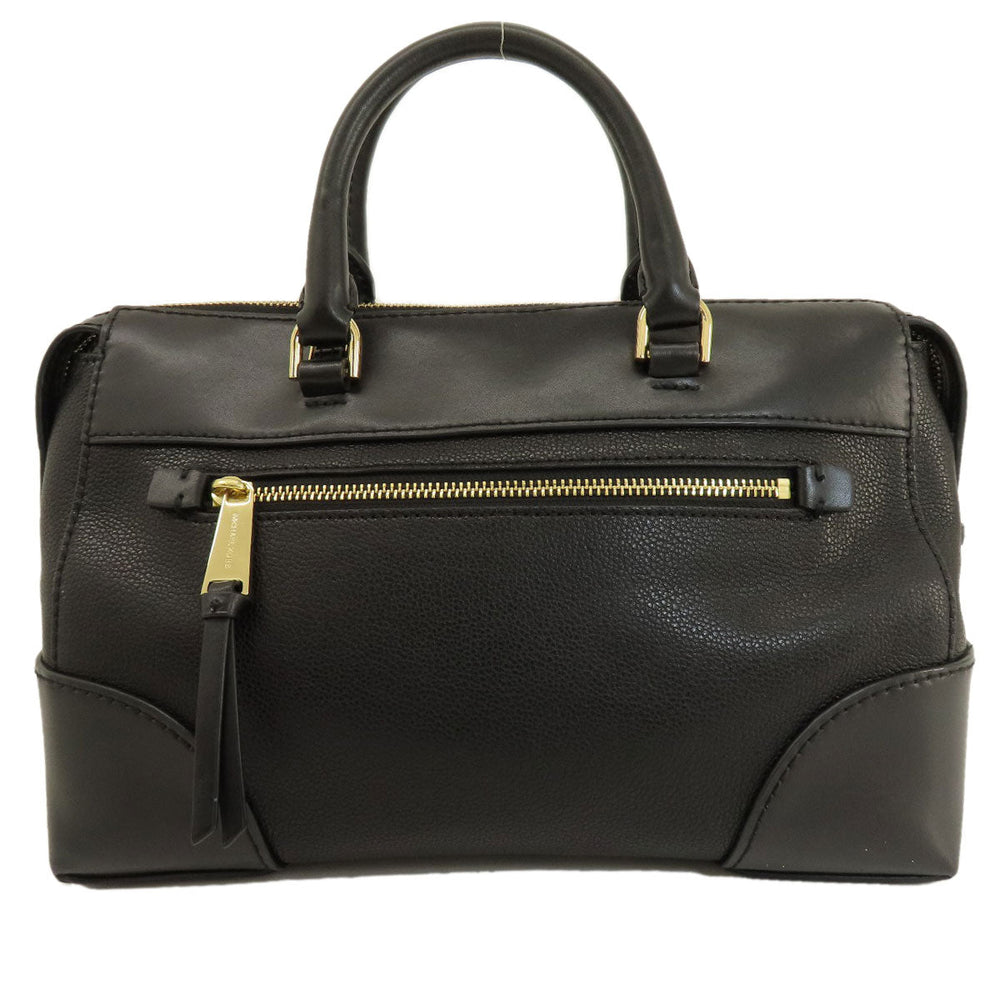 MICHAEL KORS Handbag leather black 2WAY Women Used Authentic