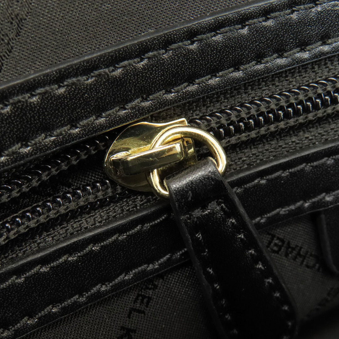 MICHAEL KORS Handbag leather black 2WAY Women Used Authentic