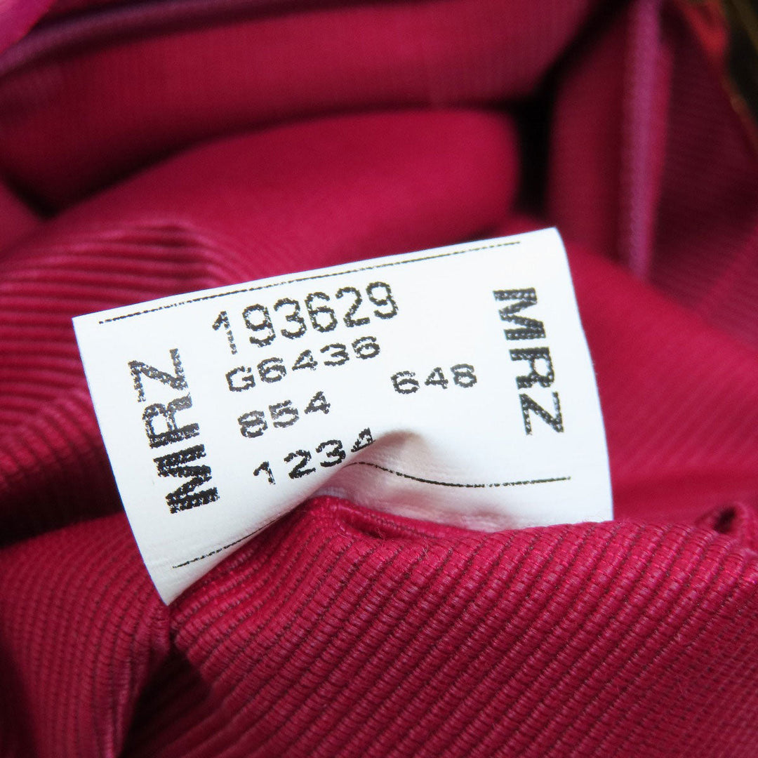 Furla Tote Bag leather pink logo Women Used Authentic