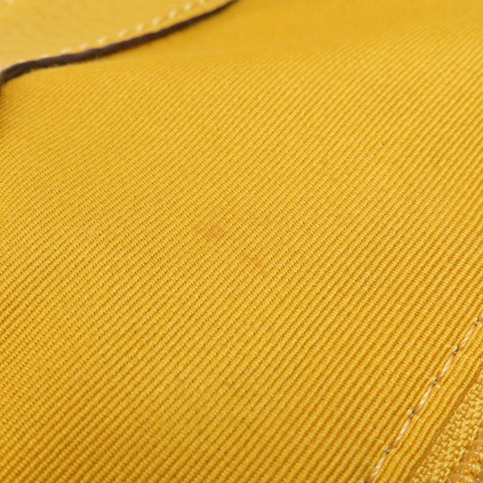 COACH Tote Bag F28997 leather yellow logo Women Used Authentic