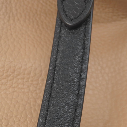 COACH Tote Bag CA165 leather beige Hose and carriage Women Used Authentic