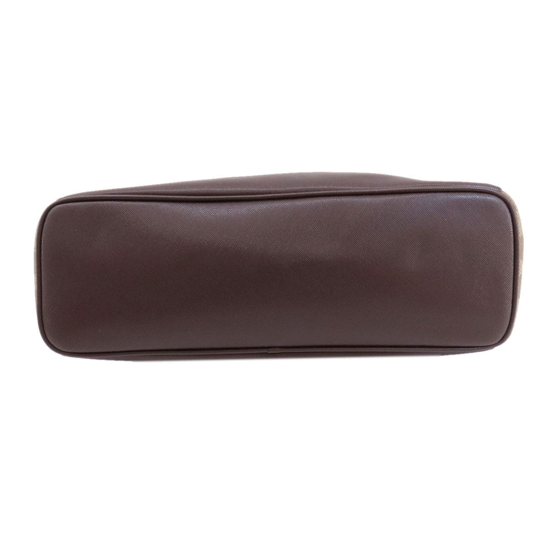 COACH Tote Bag F30301 PVC Brown Signature