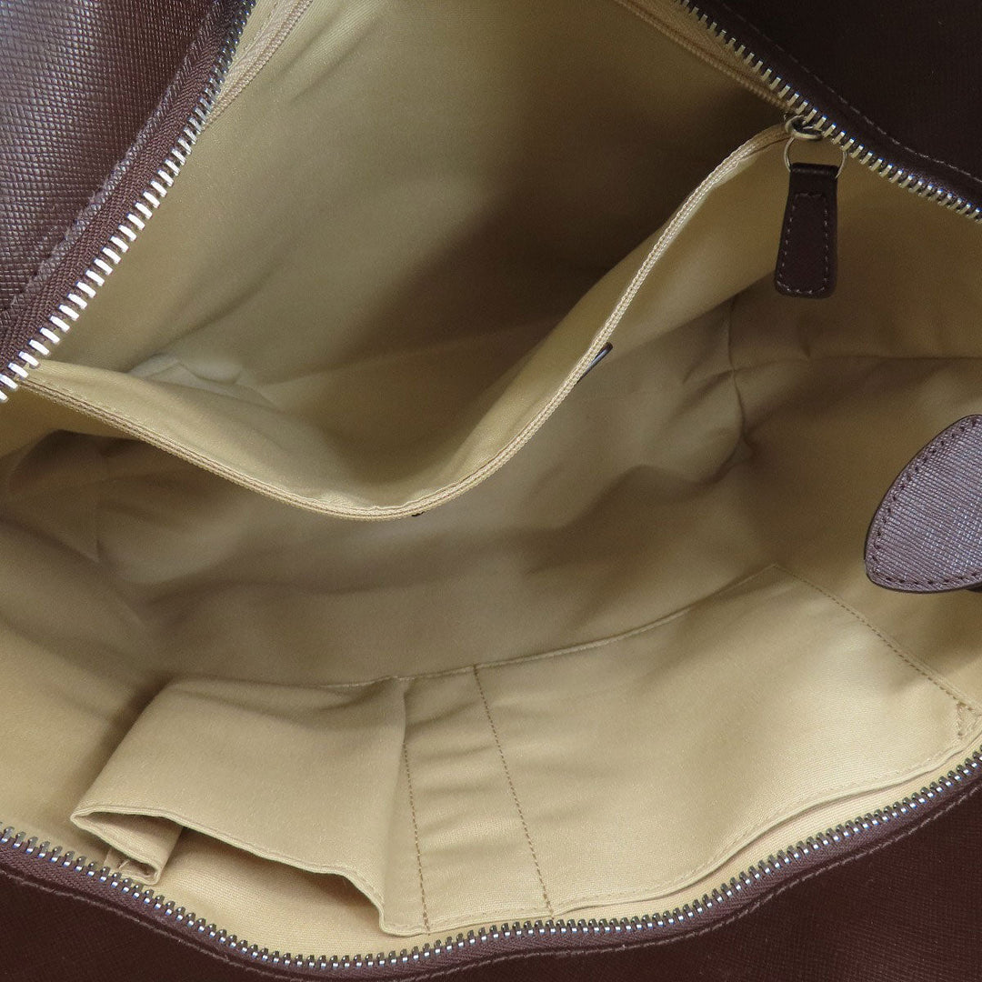 COACH Tote Bag F30301 PVC Brown Signature