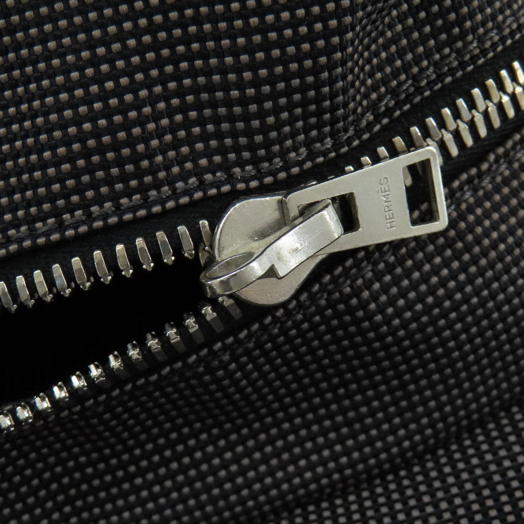 HERMES Tote Bag canvas gray
