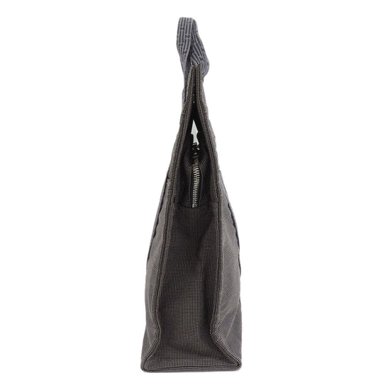 HERMES Tote Bag canvas gray