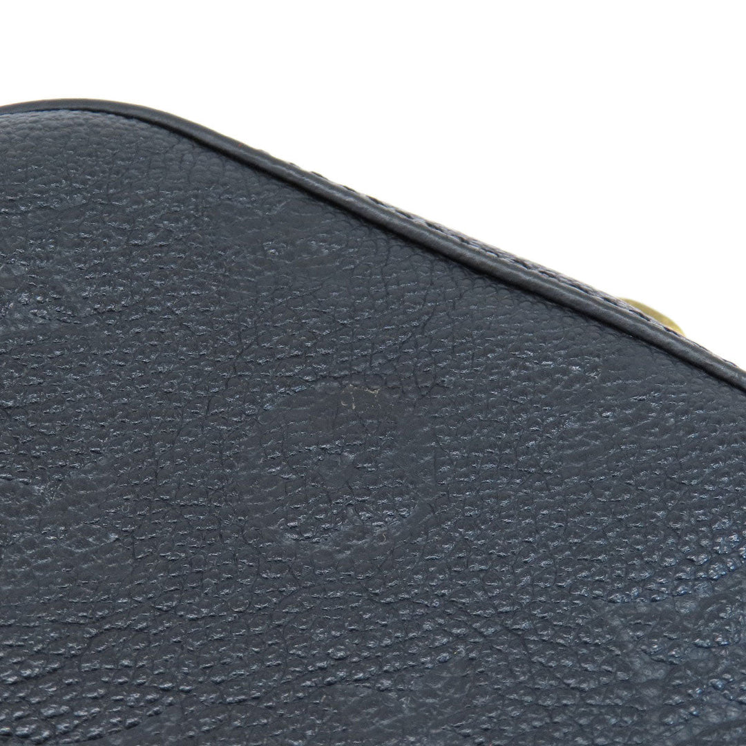 LOUIS VUITTON Shoulder Bag M44593 Ann Platt black Saintonge