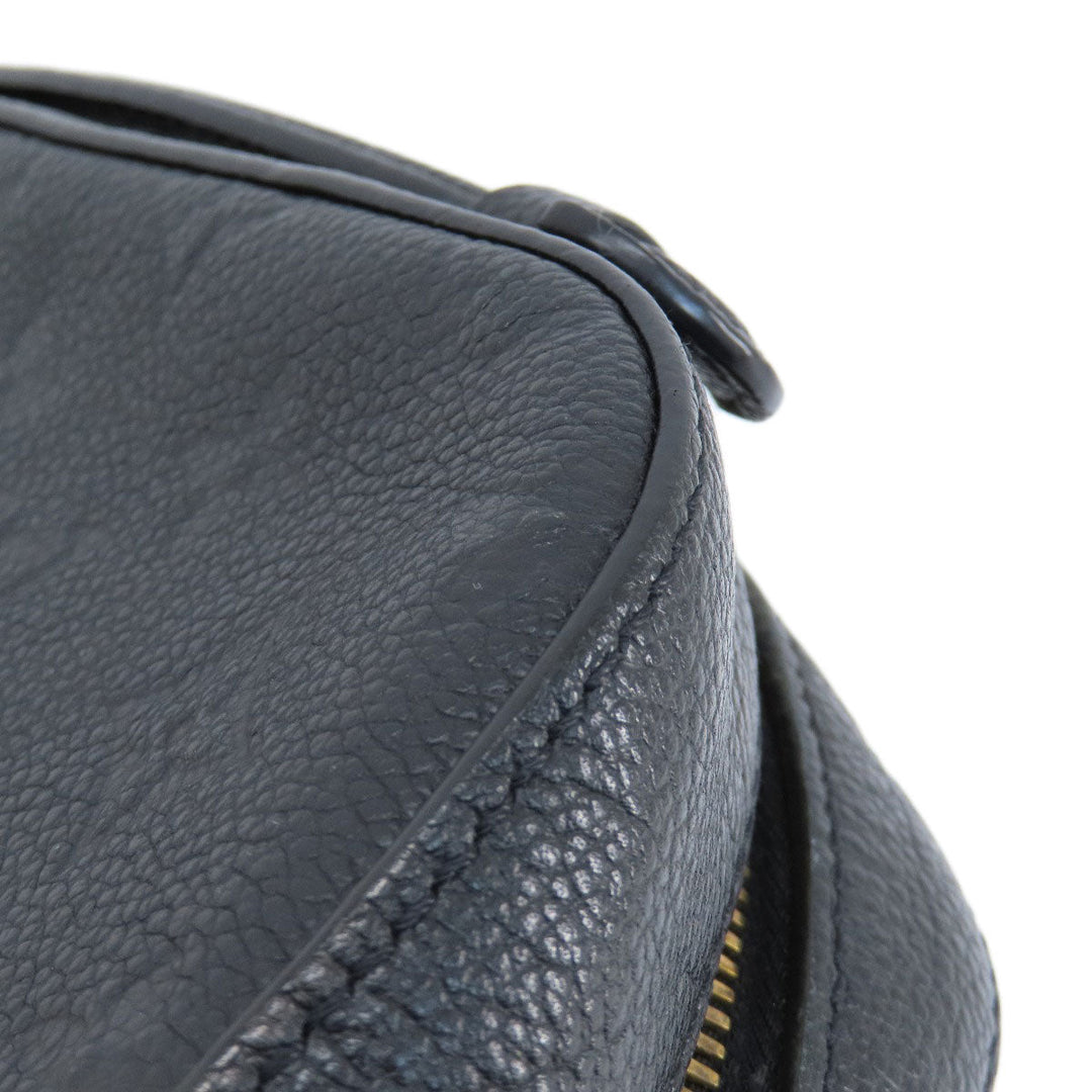 LOUIS VUITTON Shoulder Bag M44593 Ann Platt black Saintonge