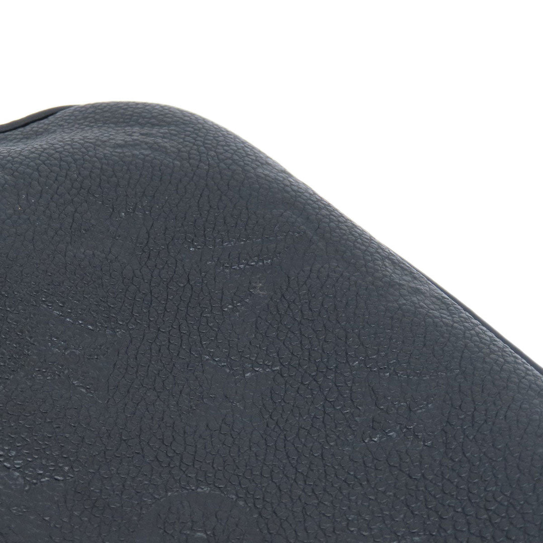 LOUIS VUITTON Shoulder Bag M44593 Ann Platt black Saintonge