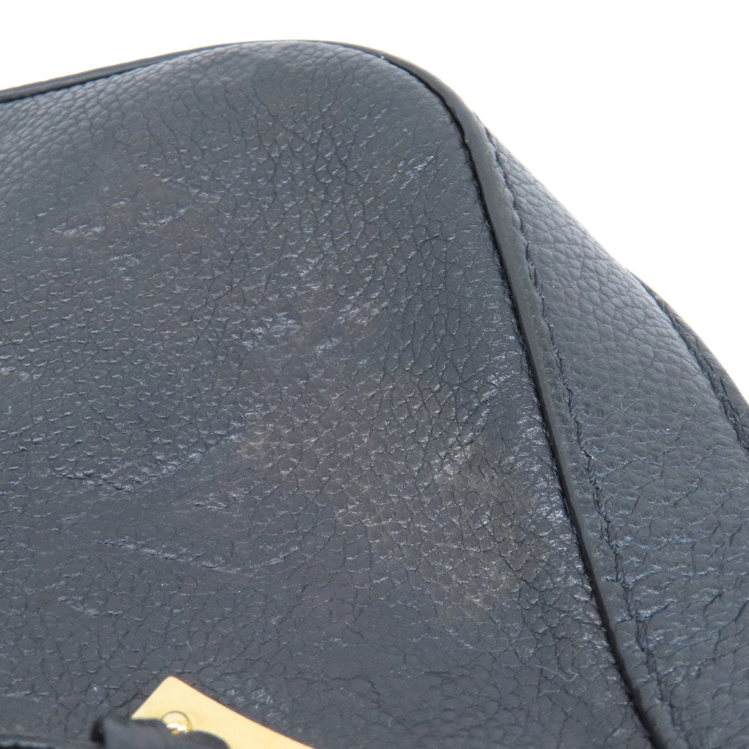 LOUIS VUITTON Shoulder Bag M44593 Ann Platt black Saintonge