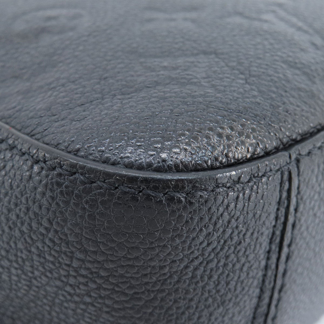 LOUIS VUITTON Shoulder Bag M44593 Ann Platt black Saintonge
