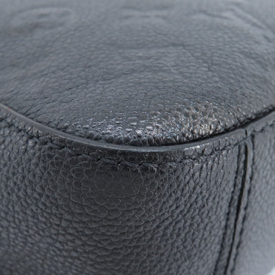 LOUIS VUITTON Shoulder Bag M44593 Ann Platt black Saintonge