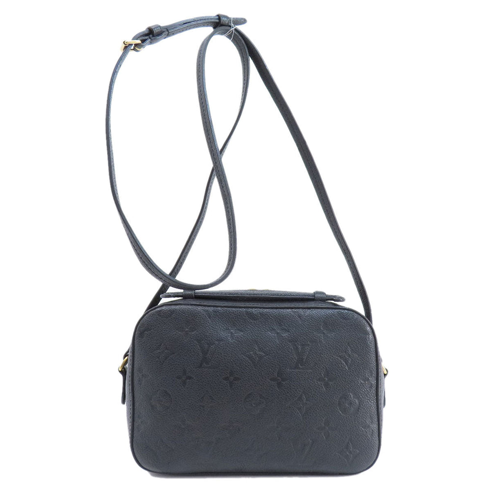 LOUIS VUITTON Shoulder Bag M44593 Ann Platt black Saintonge
