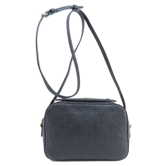 LOUIS VUITTON Shoulder Bag M44593 Ann Platt black Saintonge