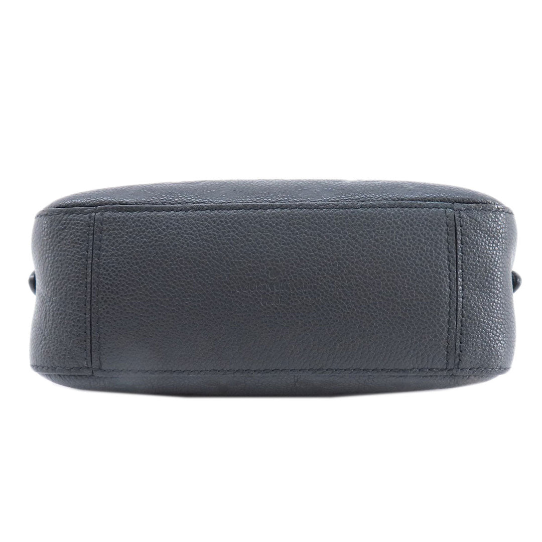 LOUIS VUITTON Shoulder Bag M44593 Ann Platt black Saintonge