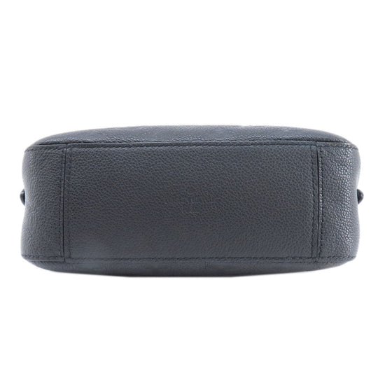LOUIS VUITTON Shoulder Bag M44593 Ann Platt black Saintonge