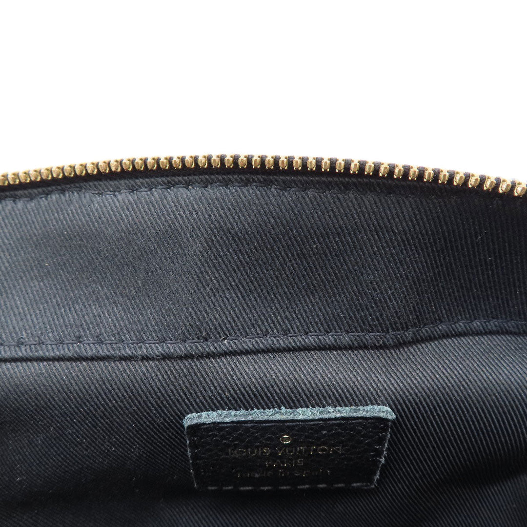 LOUIS VUITTON Shoulder Bag M44593 Ann Platt black Saintonge