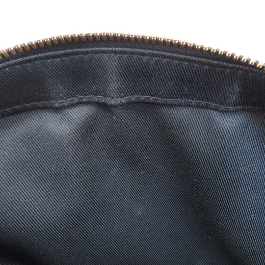 LOUIS VUITTON Shoulder Bag M44593 Ann Platt black Saintonge
