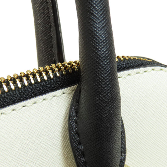 Kate Spade Handbag leather white 2WAY Women Used Authentic