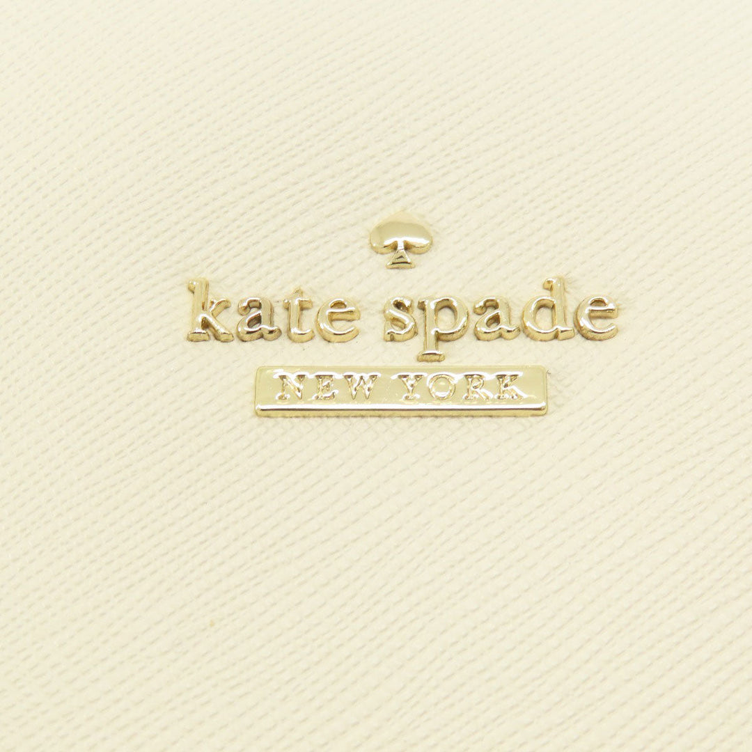 Kate Spade Handbag leather white 2WAY Women Used Authentic