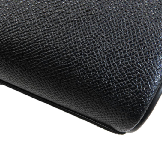 COACH Handbag F32202 leather black 2WAY Women Used Authentic