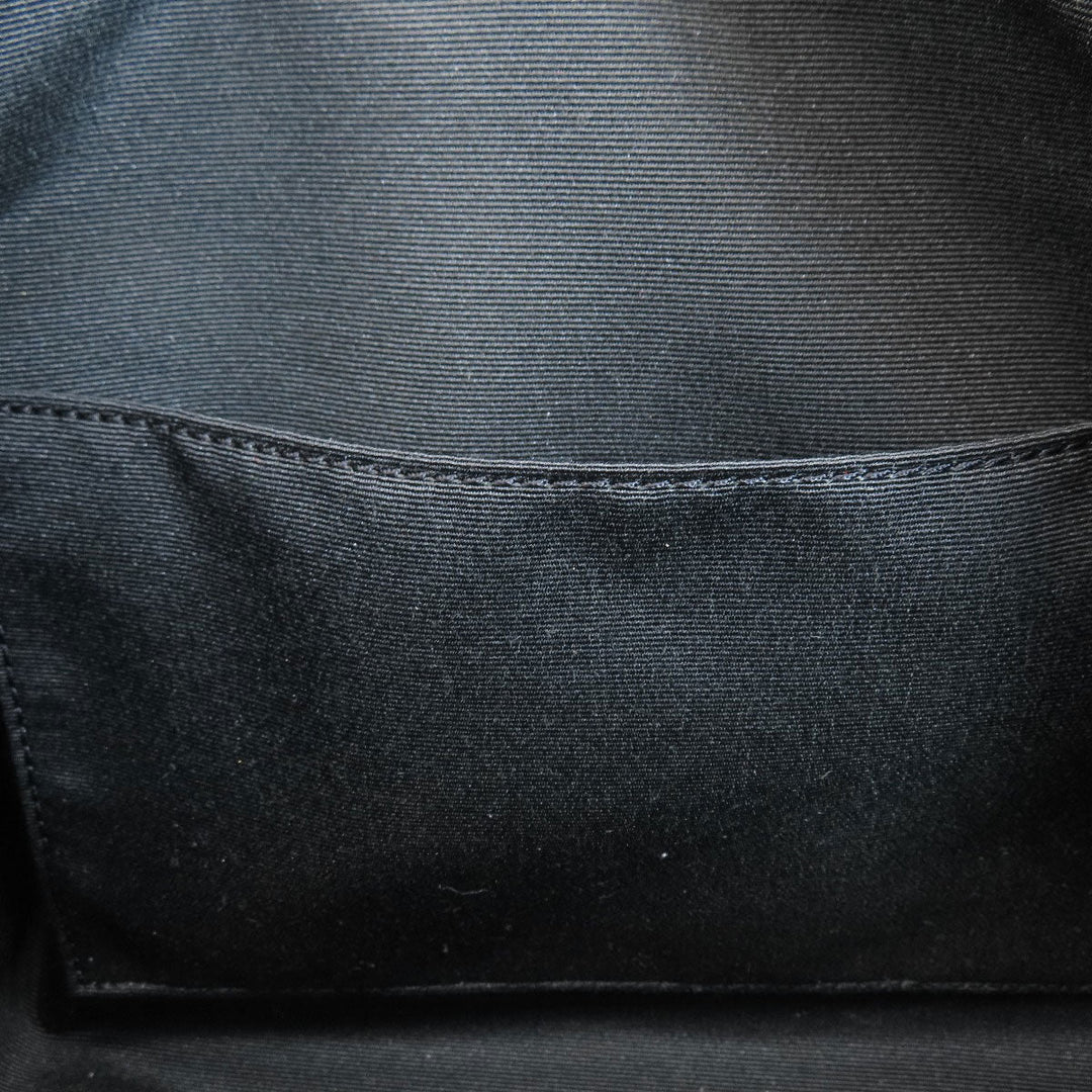 COACH Handbag F32202 leather black 2WAY Women Used Authentic