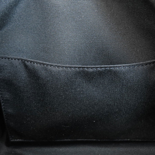 COACH Handbag F32202 leather black 2WAY Women Used Authentic