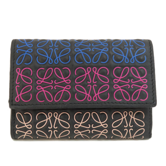 LOEWE Bifold Wallet Calfskin multicolor anagram
